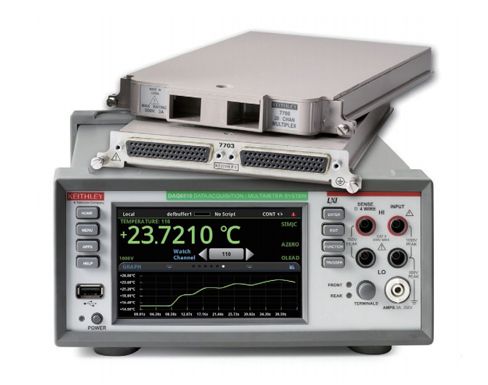 DAQ6510數據采集和記錄萬用表係統